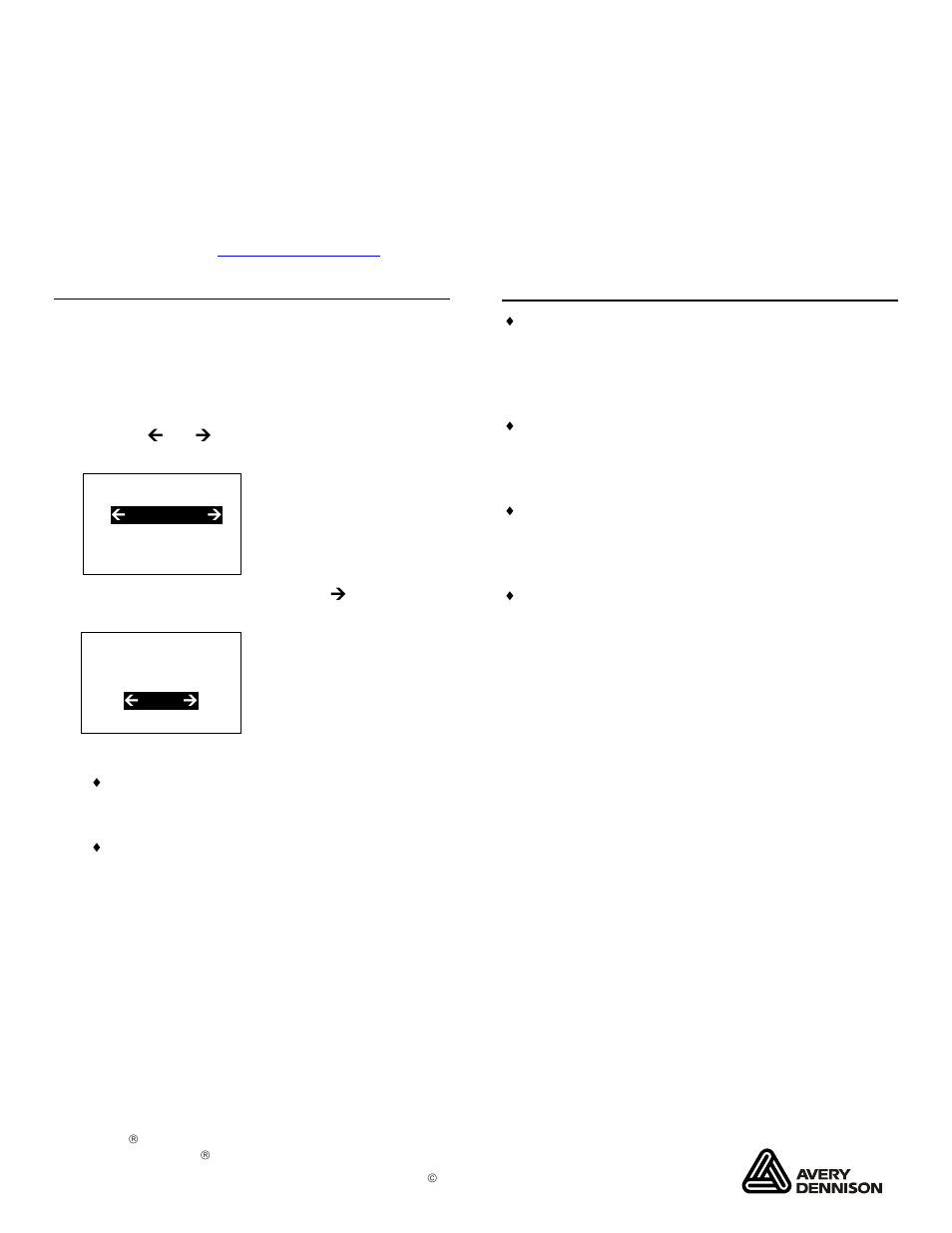Avery Dennison Monarch 9906 MLI User Manual | 4 pages