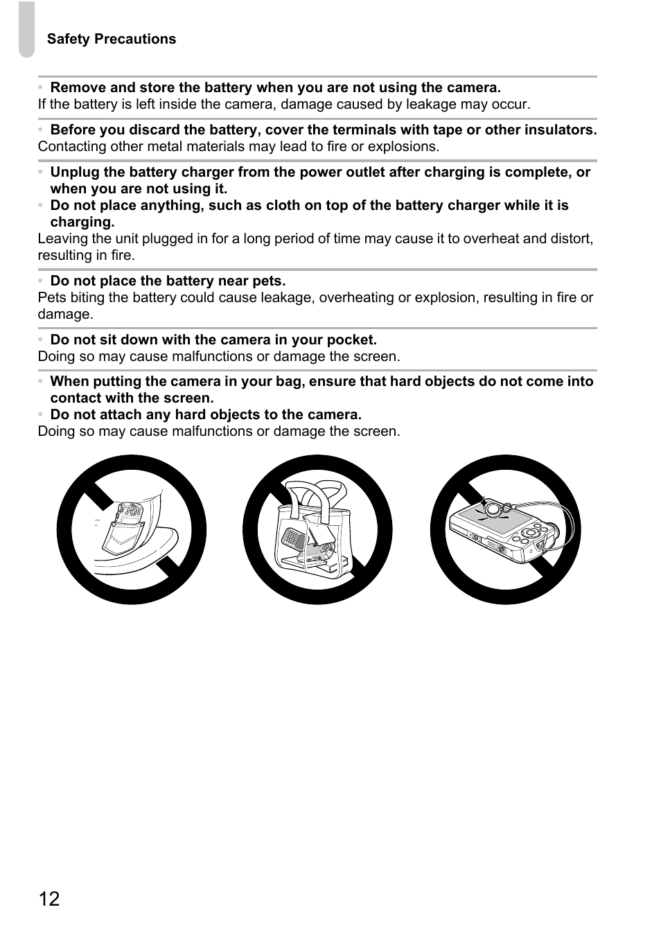 Canon A3350 IS User Manual | Page 12 / 201