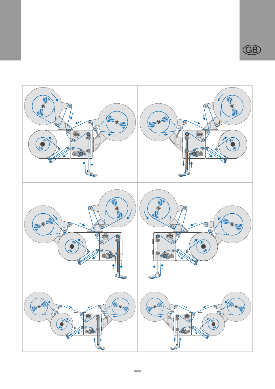3 threading diagrams | Avery Dennison ALS 306 User Manual | Page 35 / 57