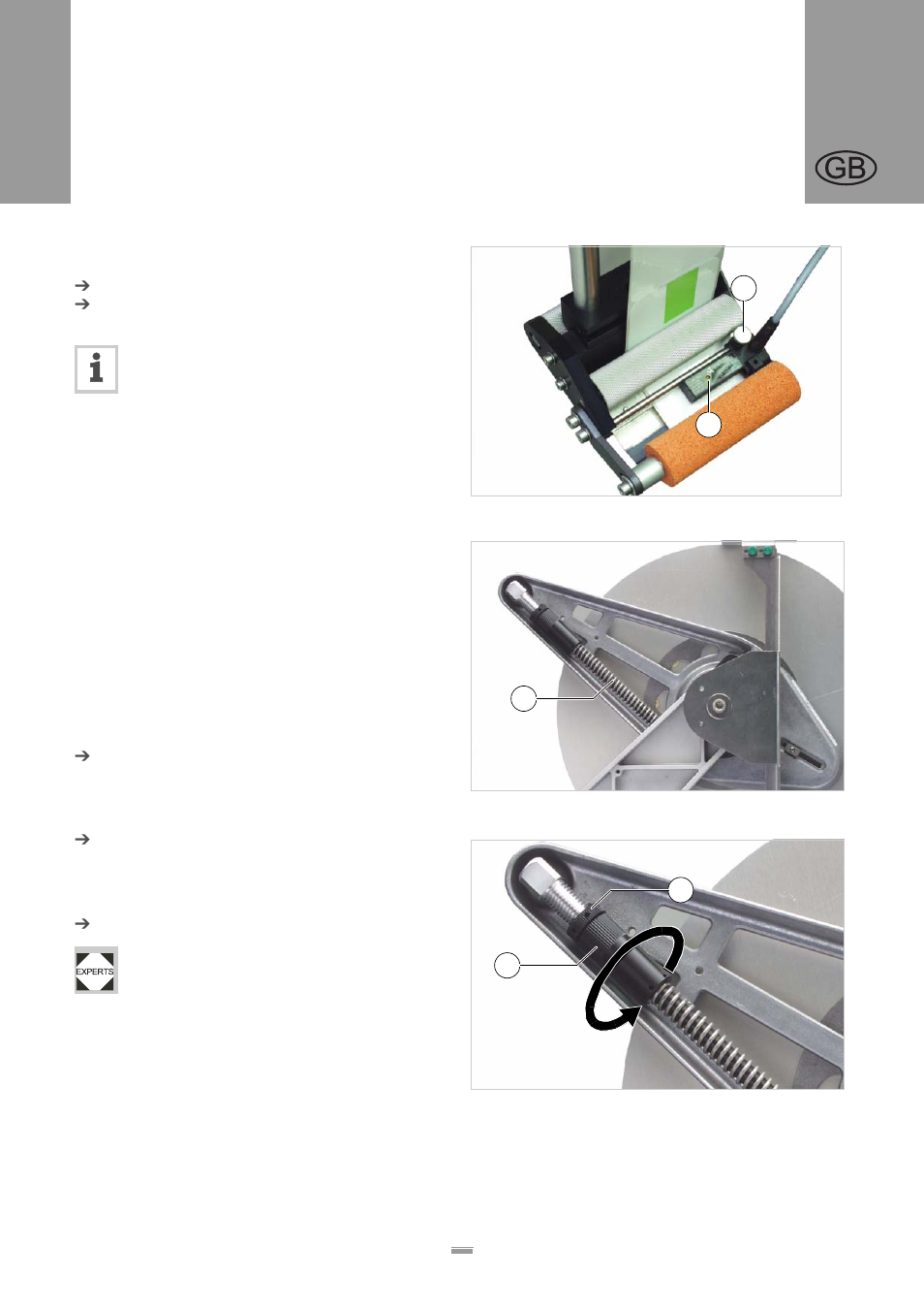 3 positioning the label sensor, 4 setting the dancer arm restoring force | Avery Dennison ALS 306 User Manual | Page 41 / 57