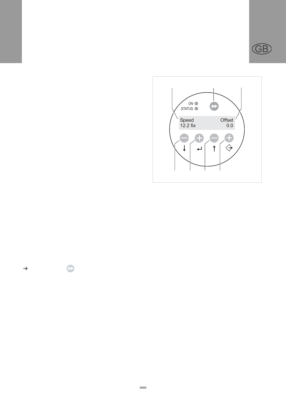 3 operating modes, 1 dispensing mode, Dispensing speed | Start offset, Dispensing manually, 2 . 3 o p e r a t i n g m o d e s, Dispensing speed start offset dispensing manually, Als 104 gb | Avery Dennison ALS 104 User Manual | Page 23 / 45