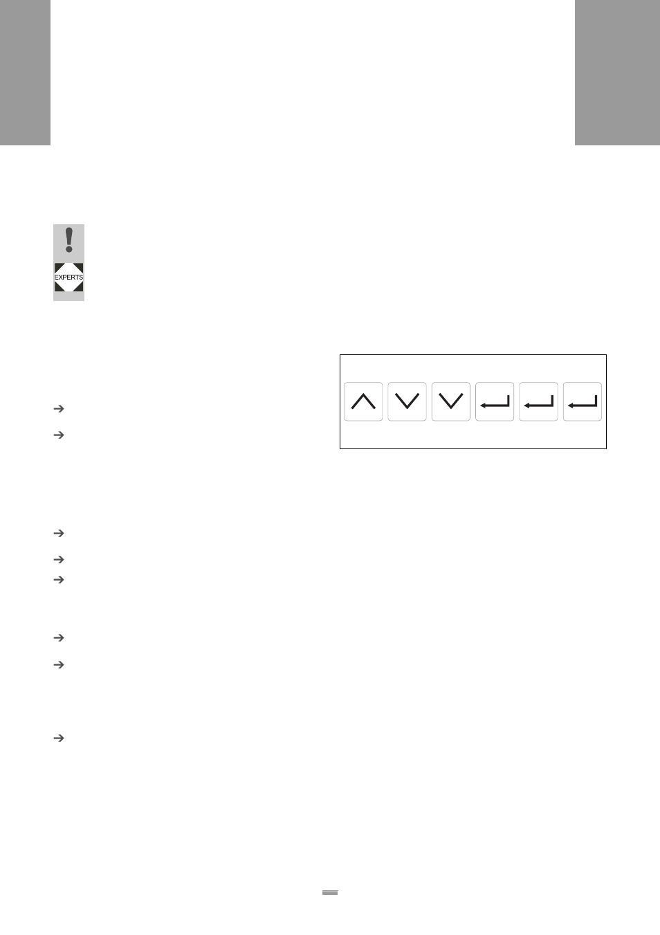 2 activating an extended menu, Please observe, Calling up menu | Call up function, Exit the extended menu, Please observe: calling up menu, Call up function exit the extended menu | Avery Dennison ALS 350 User Manual | Page 67 / 100