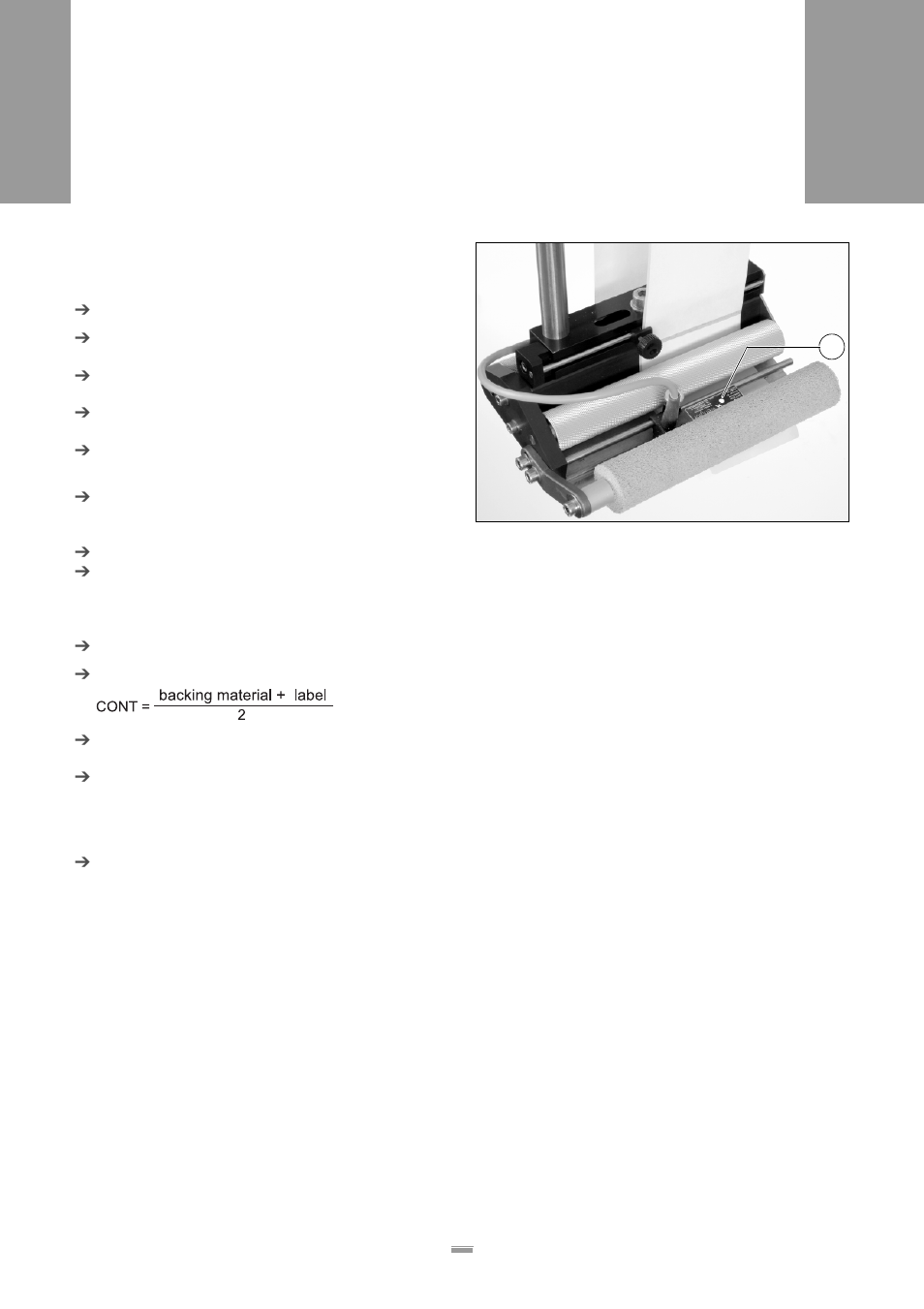 Manually adjusting the sensor | Avery Dennison ALS 350 User Manual | Page 71 / 100