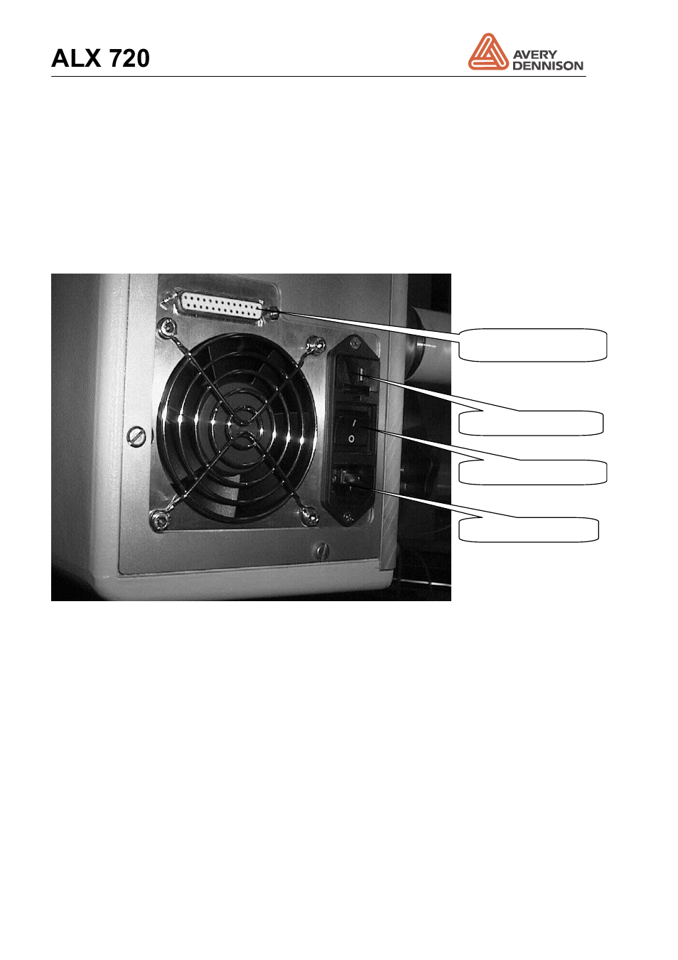 3 plug board, Plug board, Alx 720 | Avery Dennison ALX 720 User Manual | Page 14 / 124