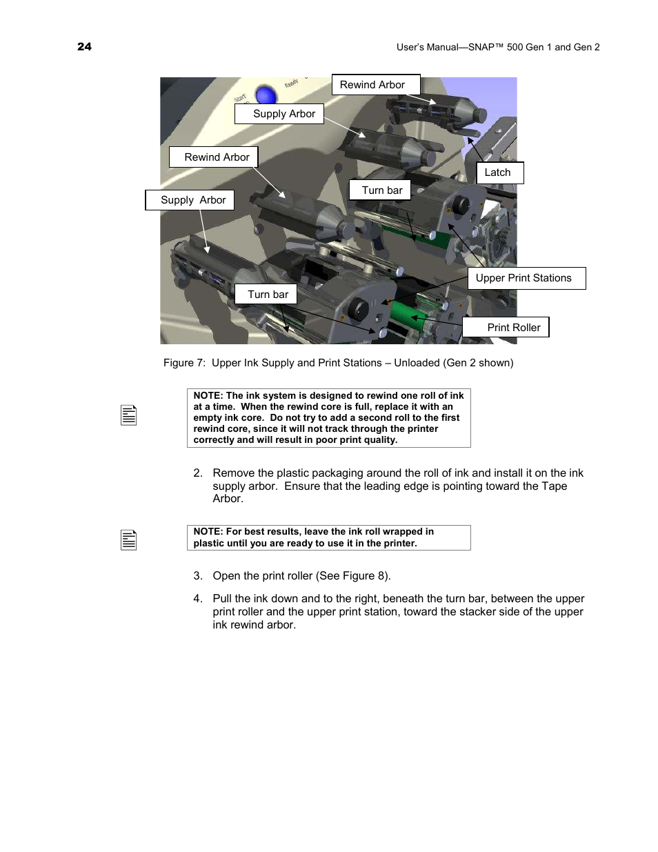 Avery Dennison SNAP 500 User Manual | Page 24 / 136