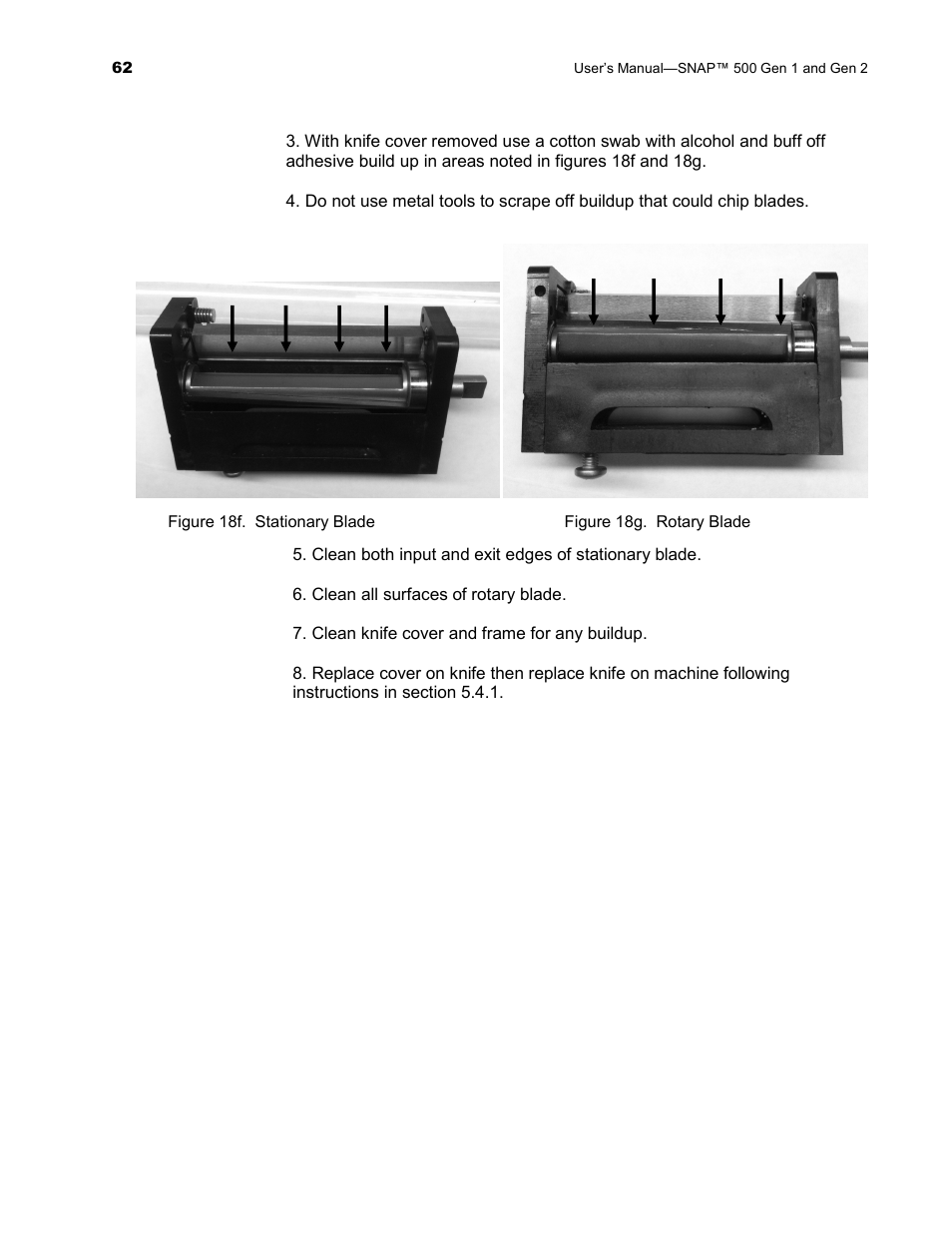 Avery Dennison SNAP 500 User Manual | Page 62 / 136