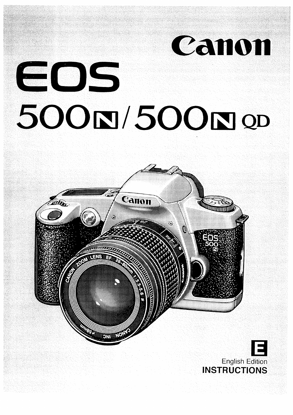 Canon 500N QD User Manual | 17 pages