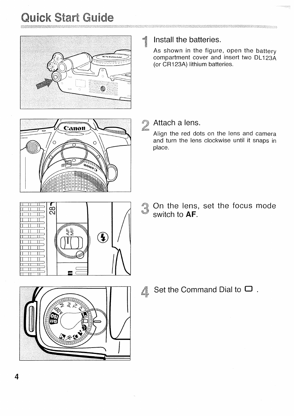 Canon 500N QD User Manual | Page 4 / 17