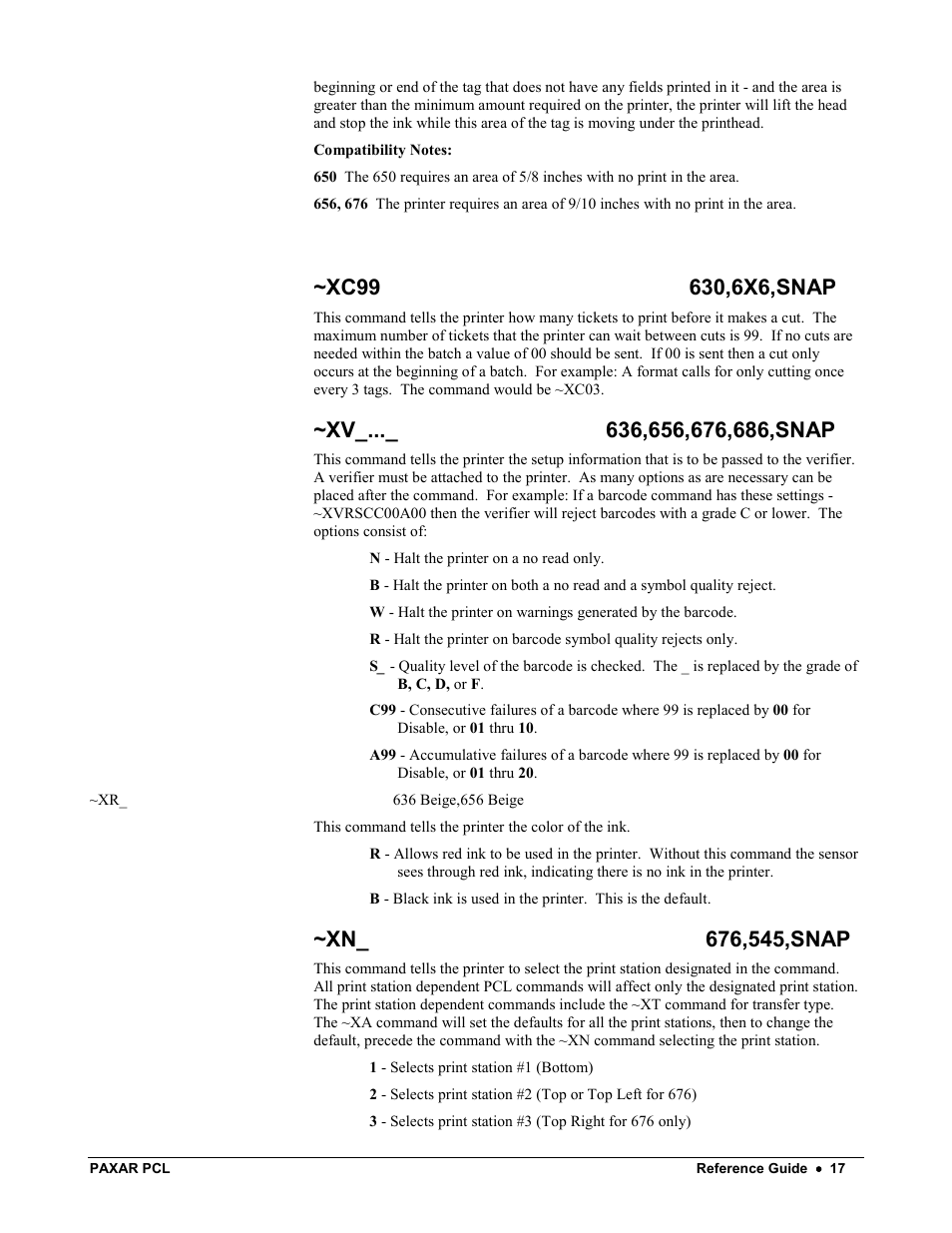 Avery Dennison PCL User Manual | Page 19 / 93