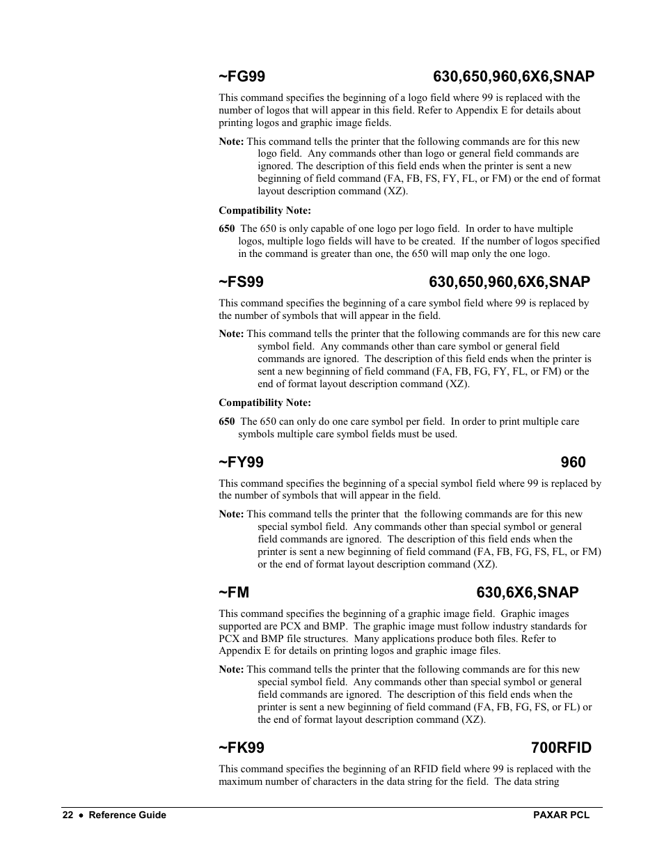 Avery Dennison PCL User Manual | Page 24 / 93