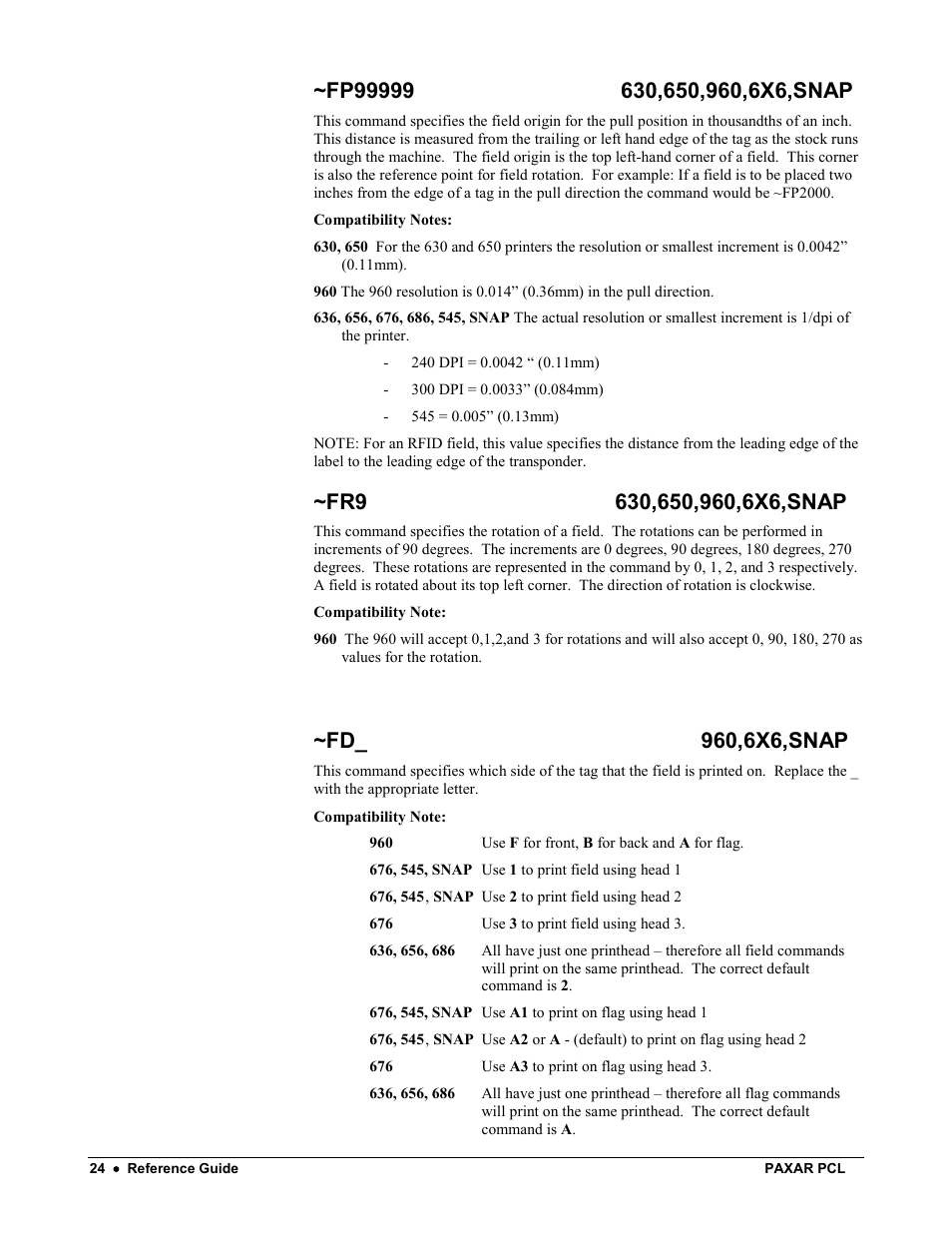 Avery Dennison PCL User Manual | Page 26 / 93