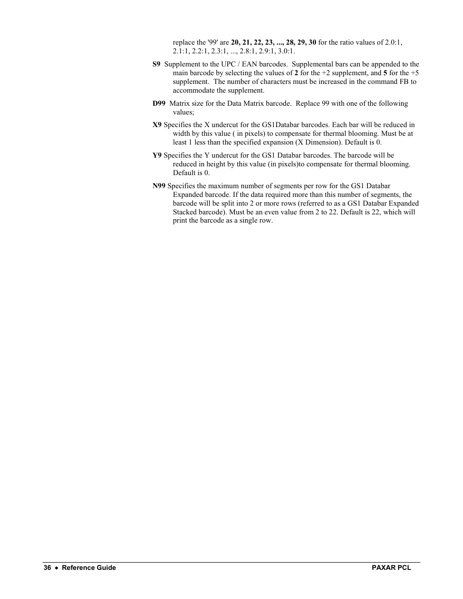Avery Dennison PCL User Manual | Page 38 / 93