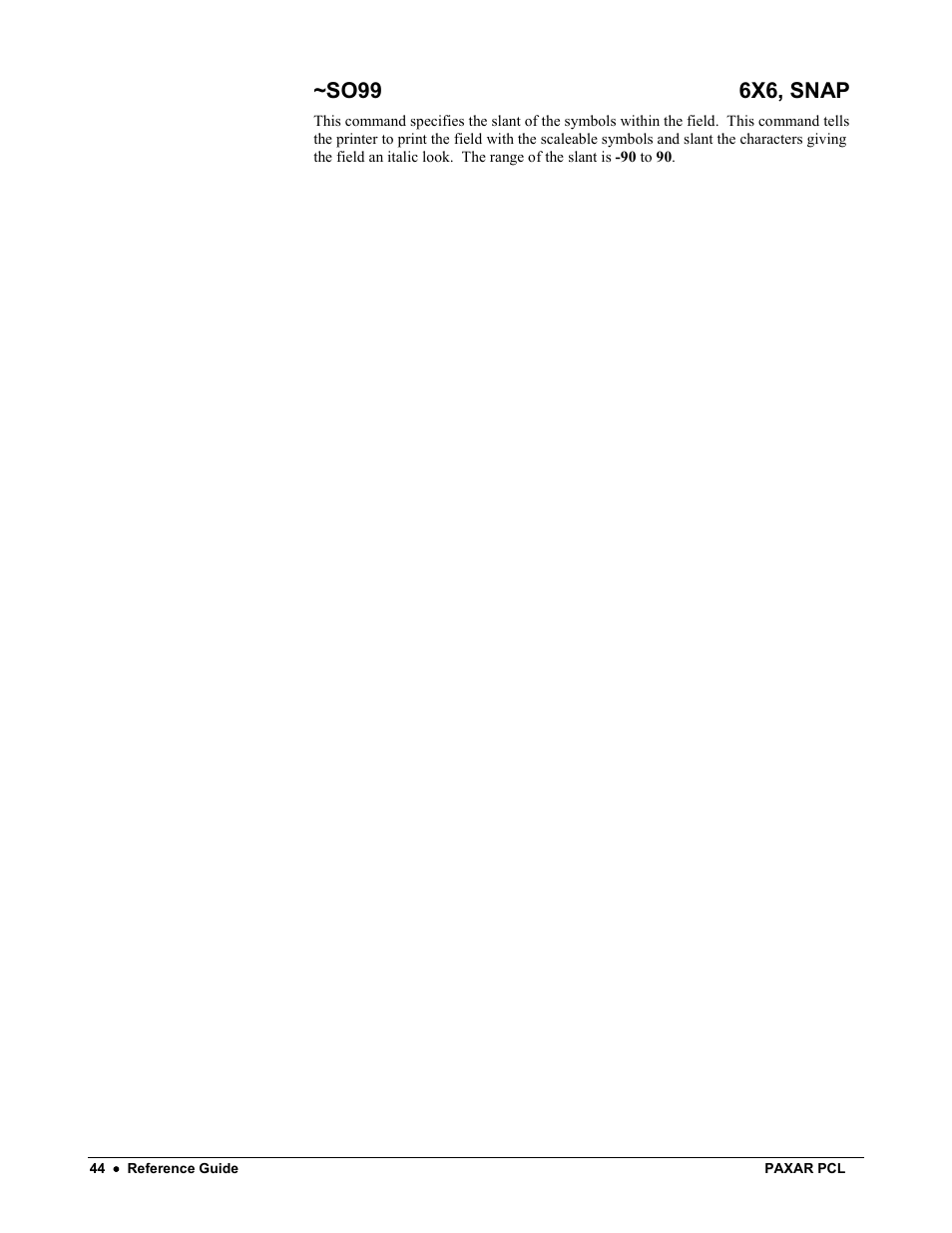 Avery Dennison PCL User Manual | Page 46 / 93