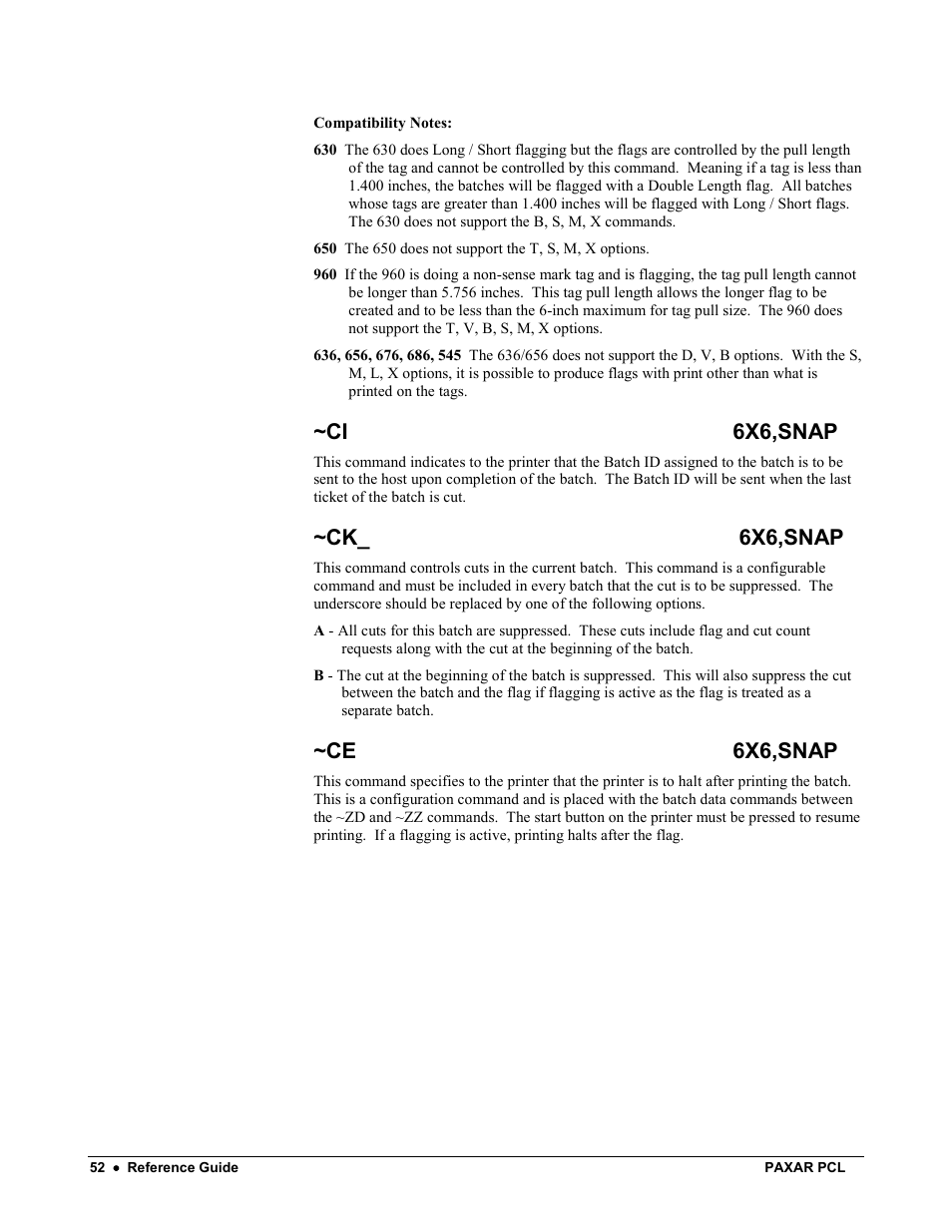 Avery Dennison PCL User Manual | Page 54 / 93