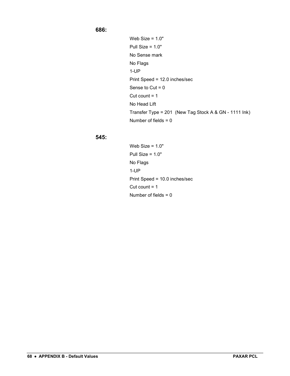 Avery Dennison PCL User Manual | Page 70 / 93