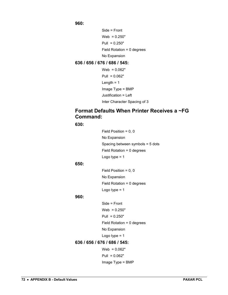 Avery Dennison PCL User Manual | Page 74 / 93