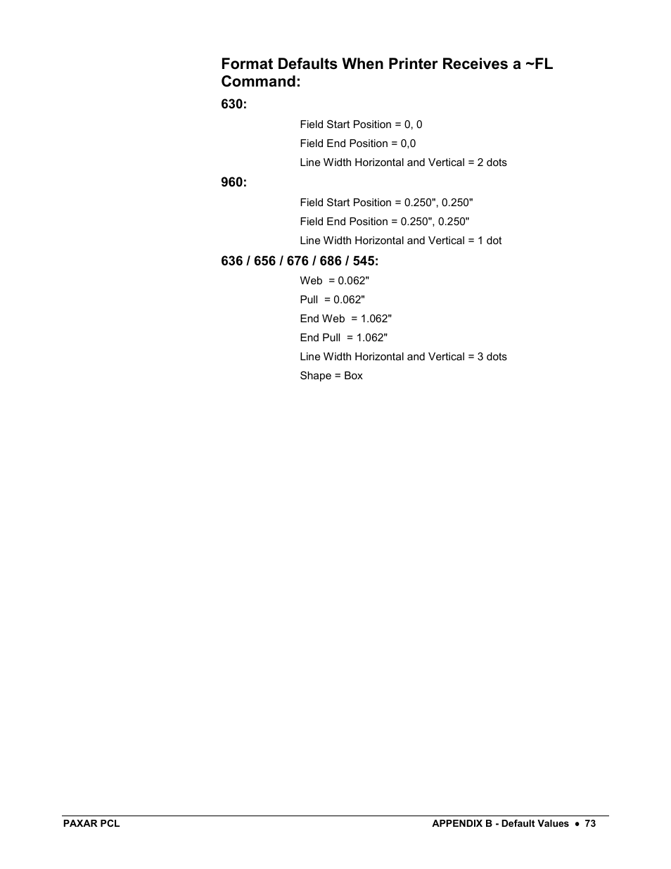 Avery Dennison PCL User Manual | Page 75 / 93