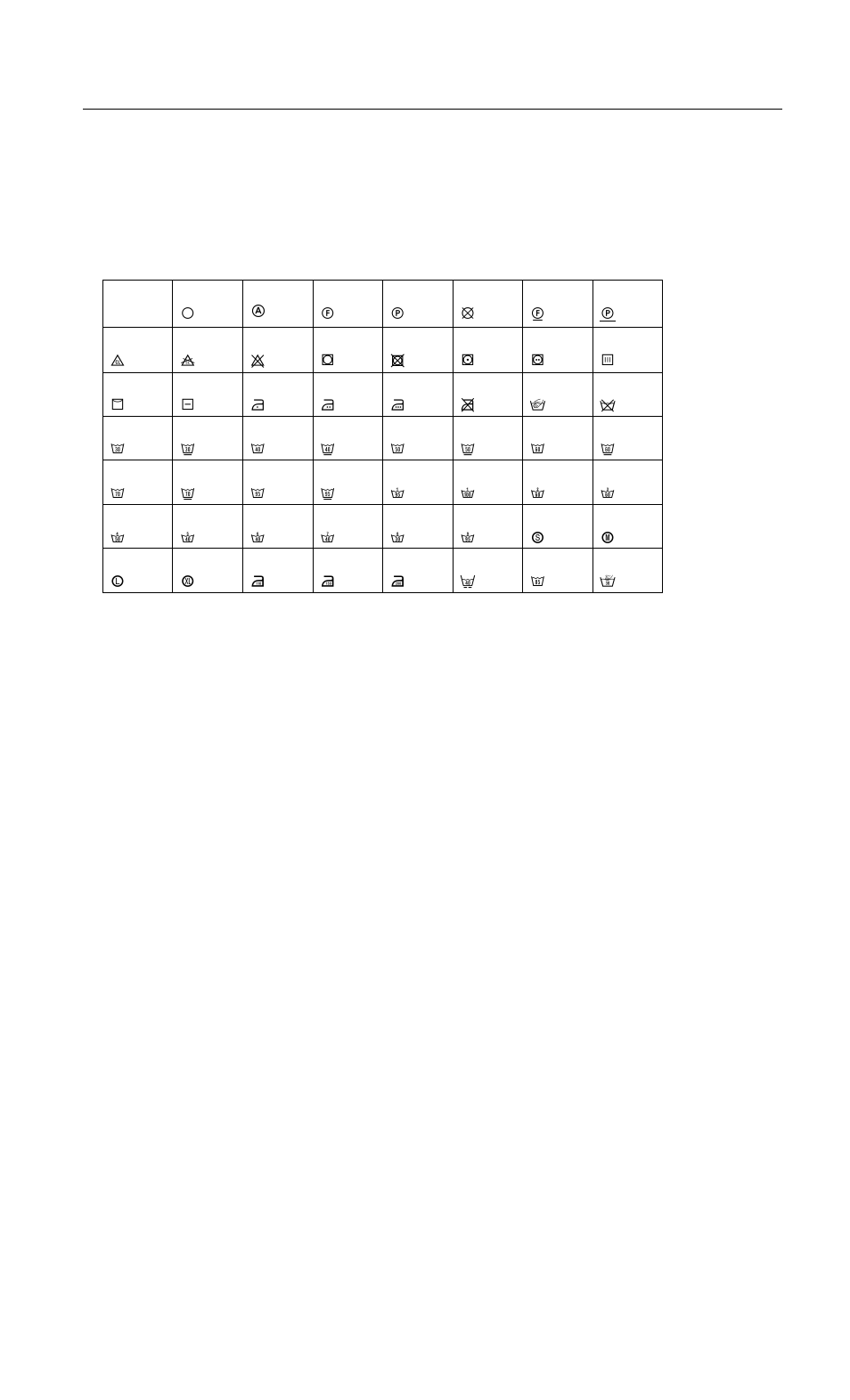 Printing care symbol fonts | Avery Dennison SNAP 611 User Manual | Page 58 / 108