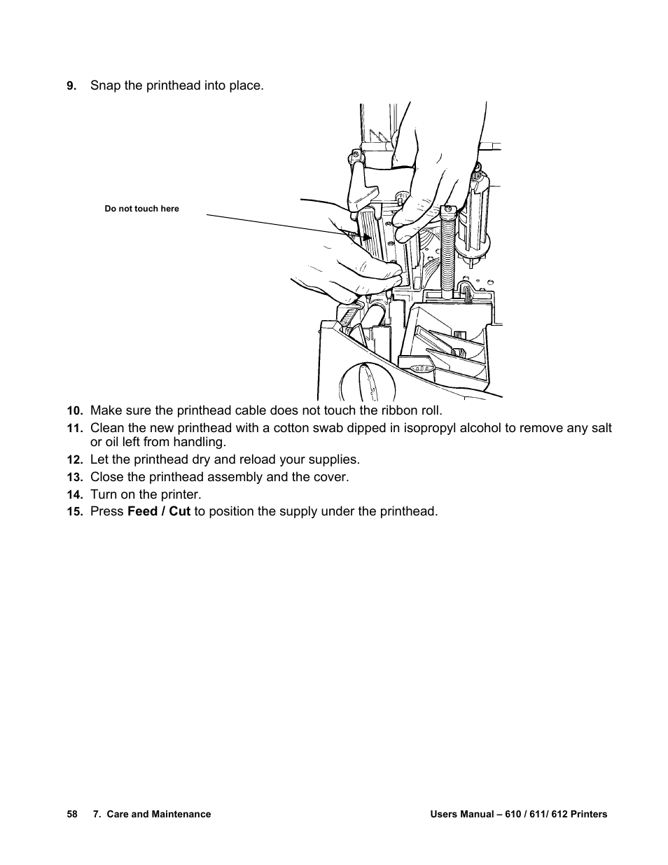 Avery Dennison SNAP 611 User Manual | Page 66 / 108