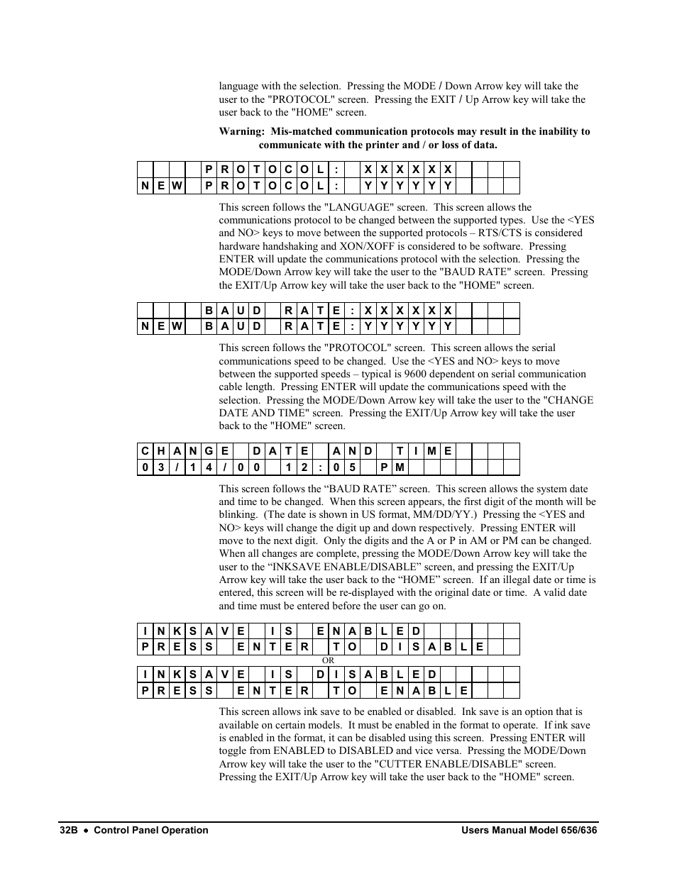 Avery Dennison SNAP 656 User Manual | Page 38 / 123