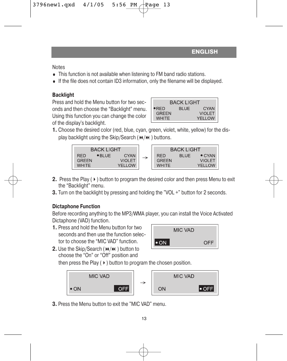 Vitek VT-3796 User Manual | Page 17 / 72