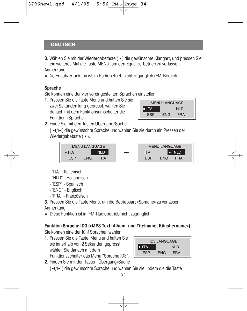 Vitek VT-3796 User Manual | Page 38 / 72