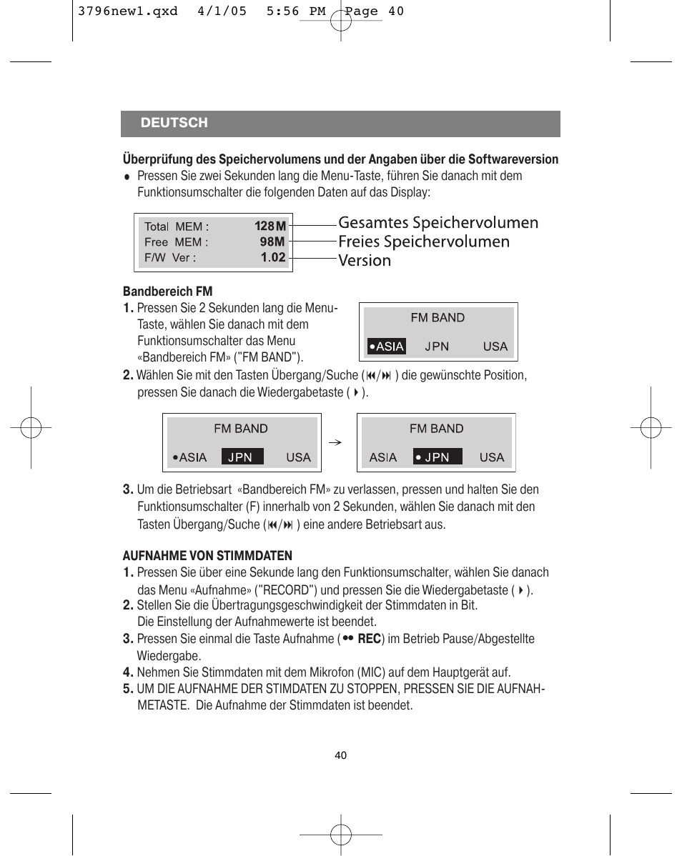 Vitek VT-3796 User Manual | Page 44 / 72