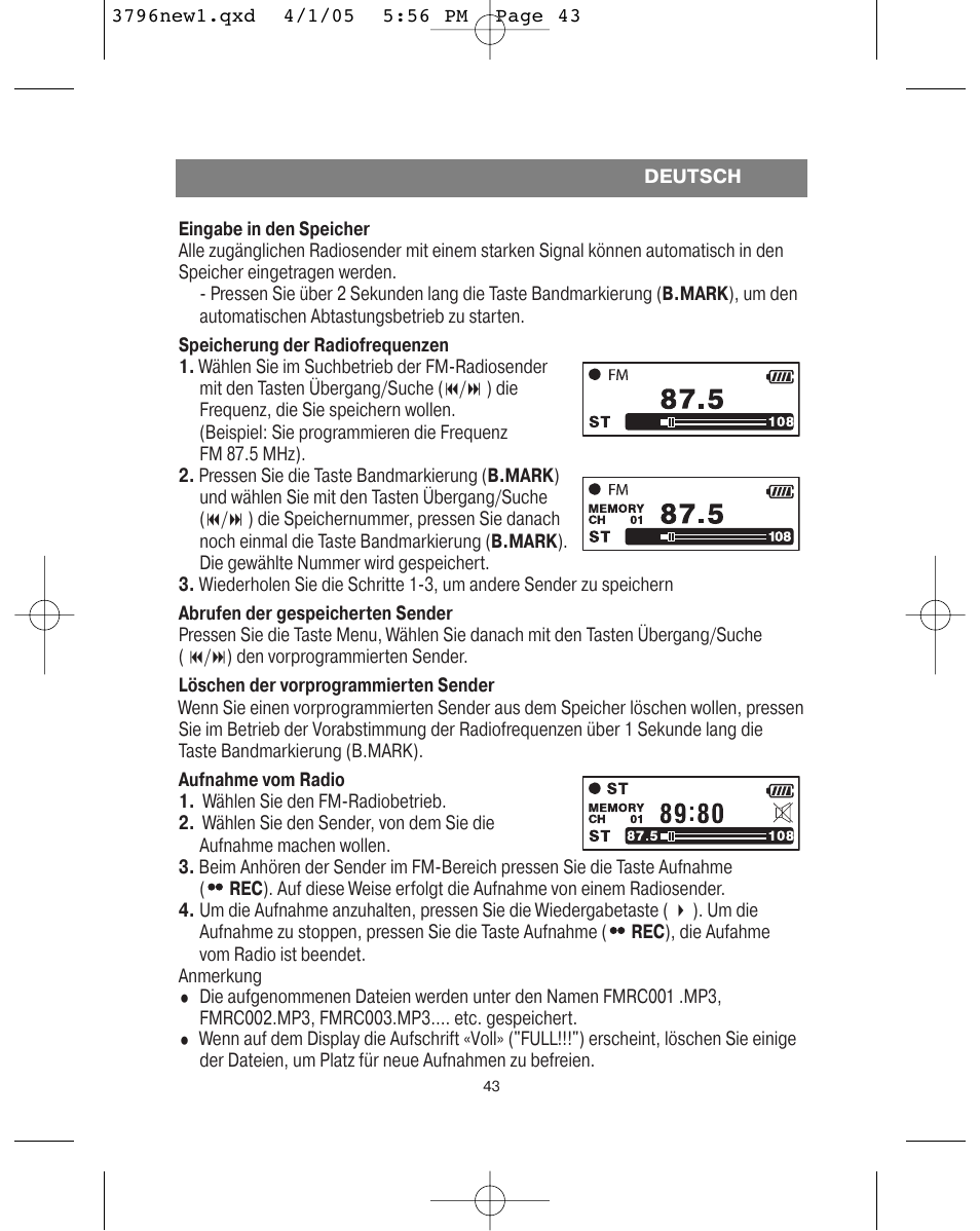 Vitek VT-3796 User Manual | Page 47 / 72