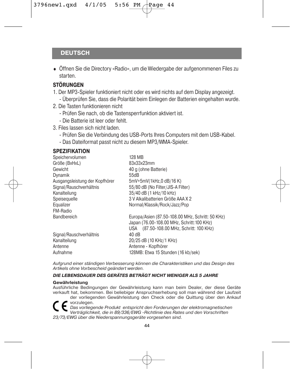 Vitek VT-3796 User Manual | Page 48 / 72