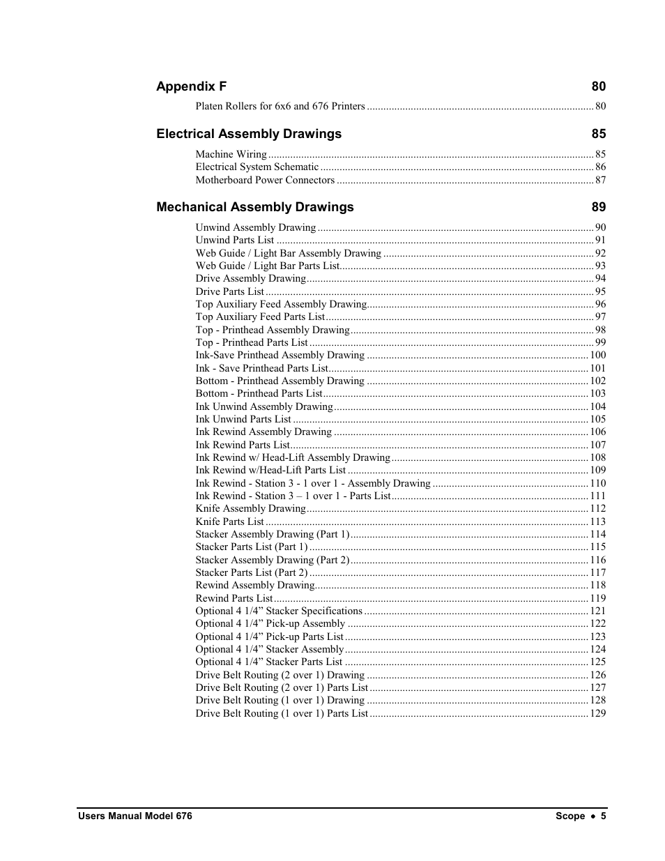 Avery Dennison 676 User Manual | Page 5 / 129