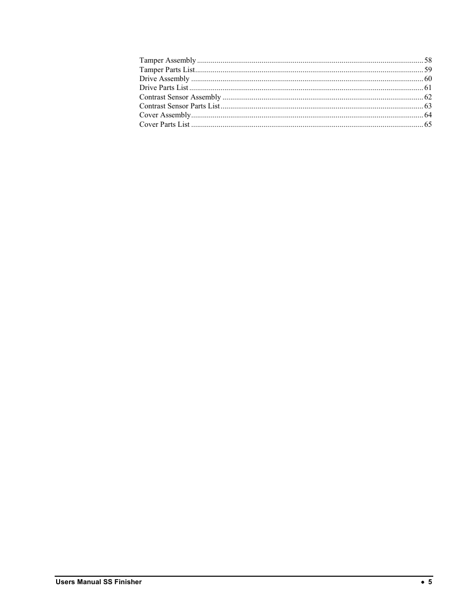 Avery Dennison SS Finisher User Manual | Page 5 / 65