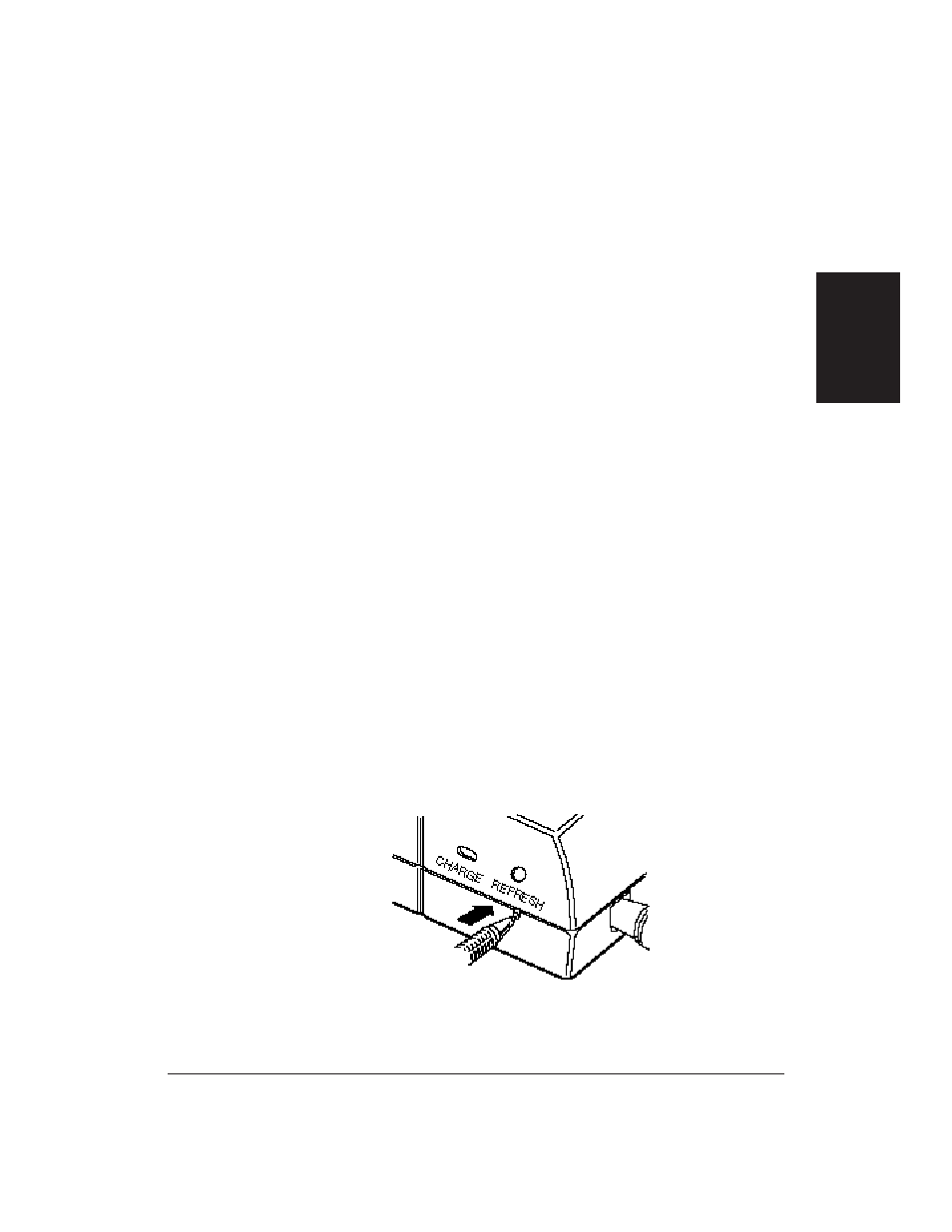 Battery pack capacity, Printing with a low battery, Discharging the battery pack | Canon BJ-30 User Manual | Page 147 / 183