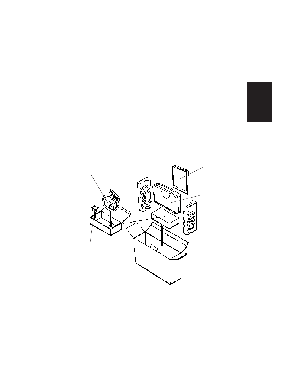 Chapter 2 setting up the printer, Unpacking your printer, Chapter 2 | Setting up the printer | Canon BJ-30 User Manual | Page 15 / 183