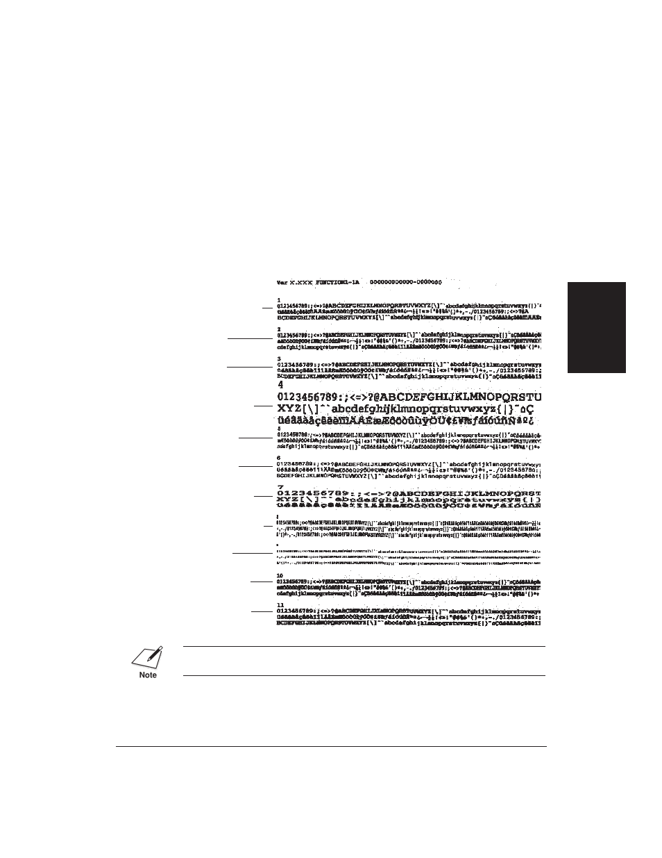 Printing the test patterns, All modes pattern | Canon BJ-30 User Manual | Page 49 / 183