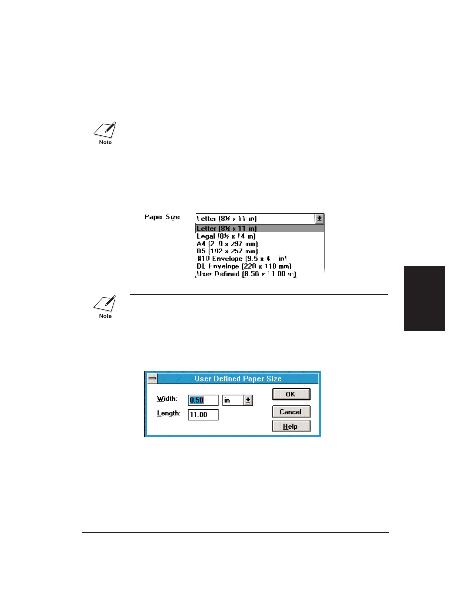 Selecting printing options | Canon BJ-30 User Manual | Page 57 / 183