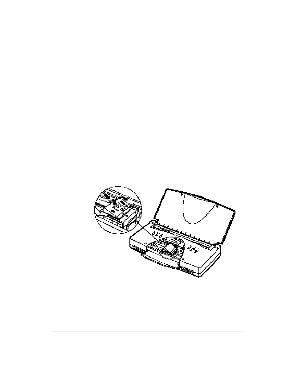 Replacing an ink tank | Canon BJ-30 User Manual | Page 96 / 183