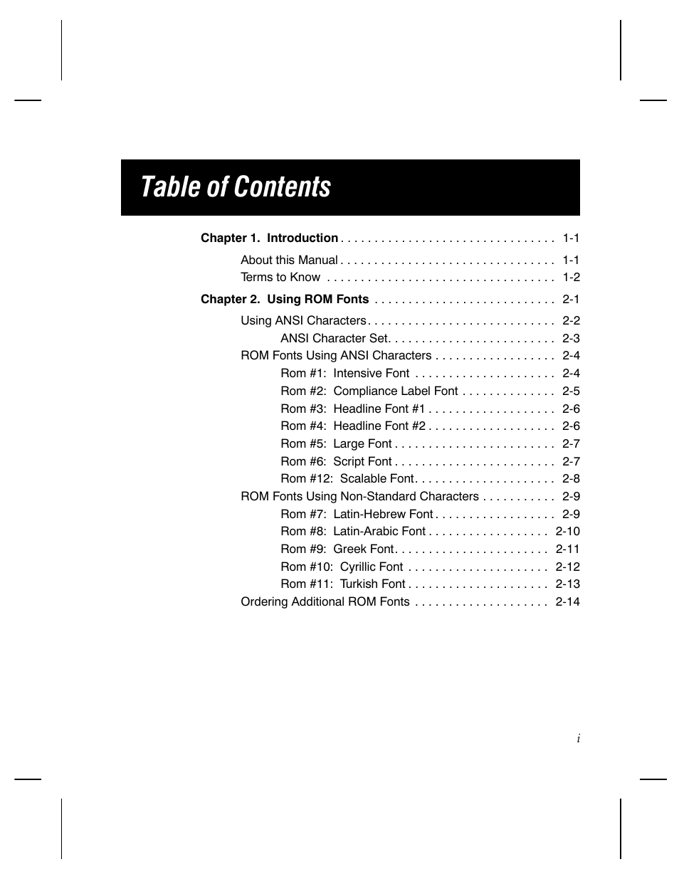 Avery Dennison 1460 User Manual | Page 3 / 32