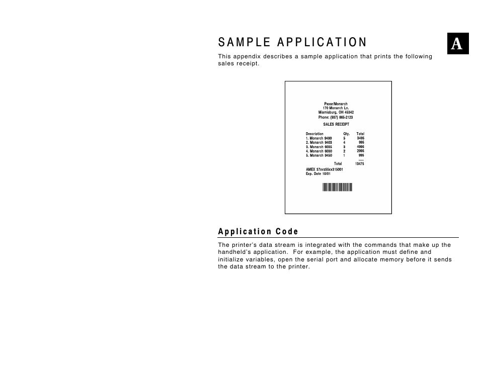 Avery Dennison Monarch 6017 Programmer Manual User Manual | Page 35 / 44