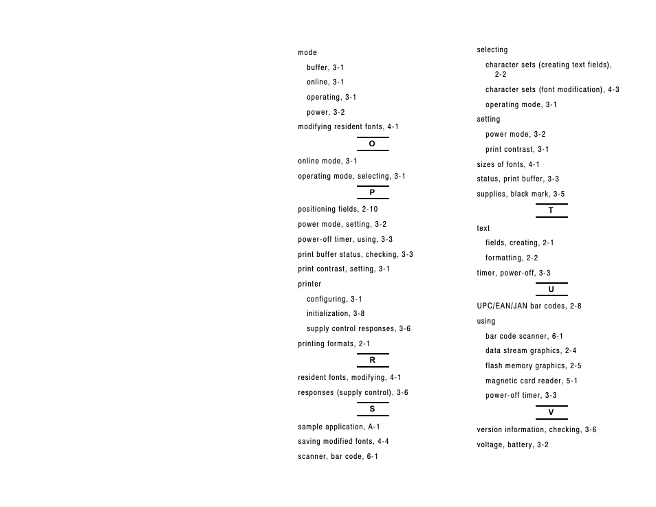 Avery Dennison Monarch 6017 Programmer Manual User Manual | Page 41 / 44