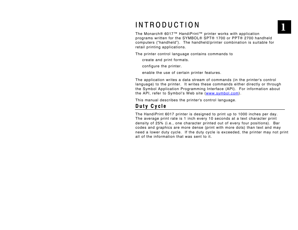 Avery Dennison Monarch 6017 Programmer Manual User Manual | Page 5 / 44