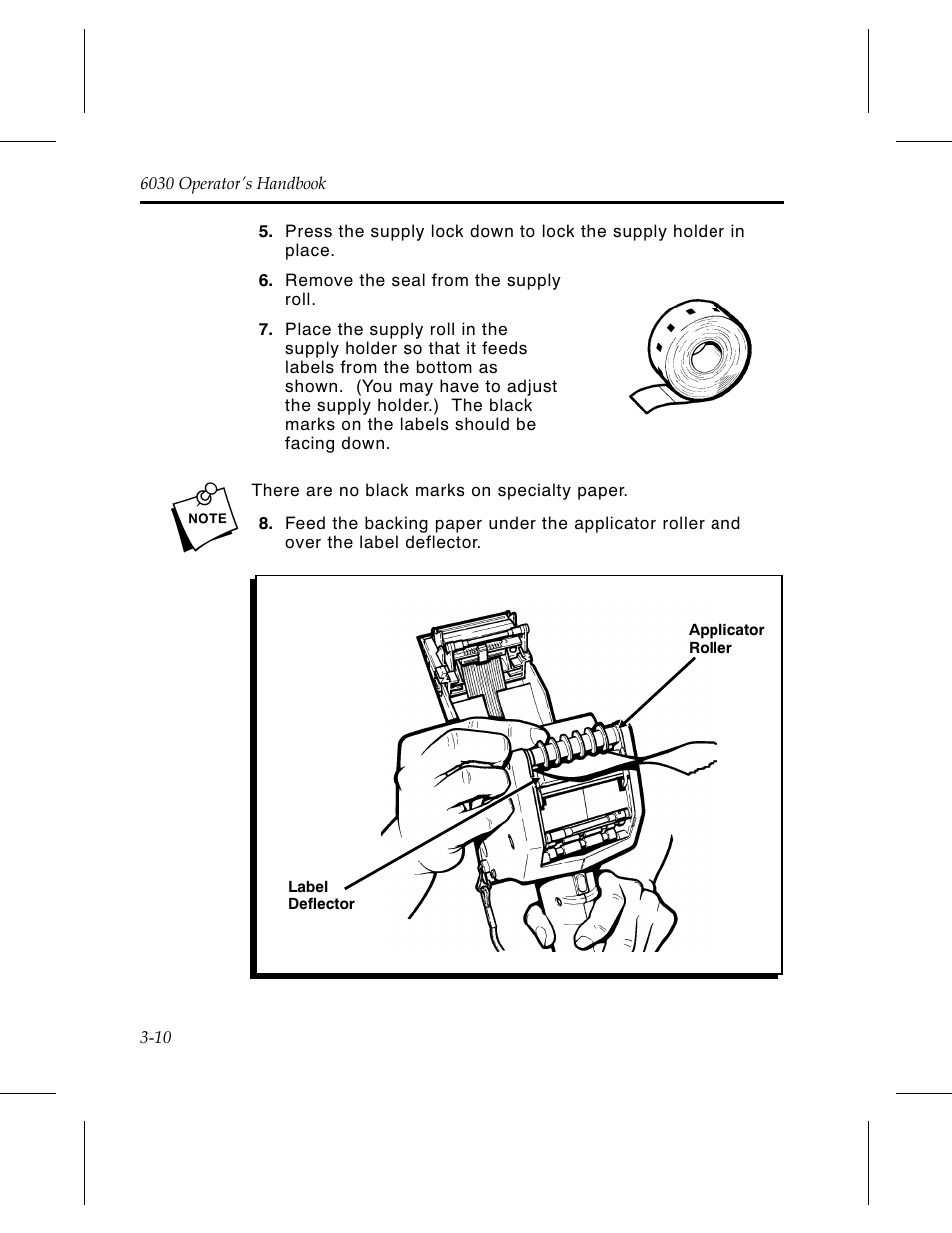 Avery Dennison 6030 Operator Handbook User Manual | Page 24 / 92