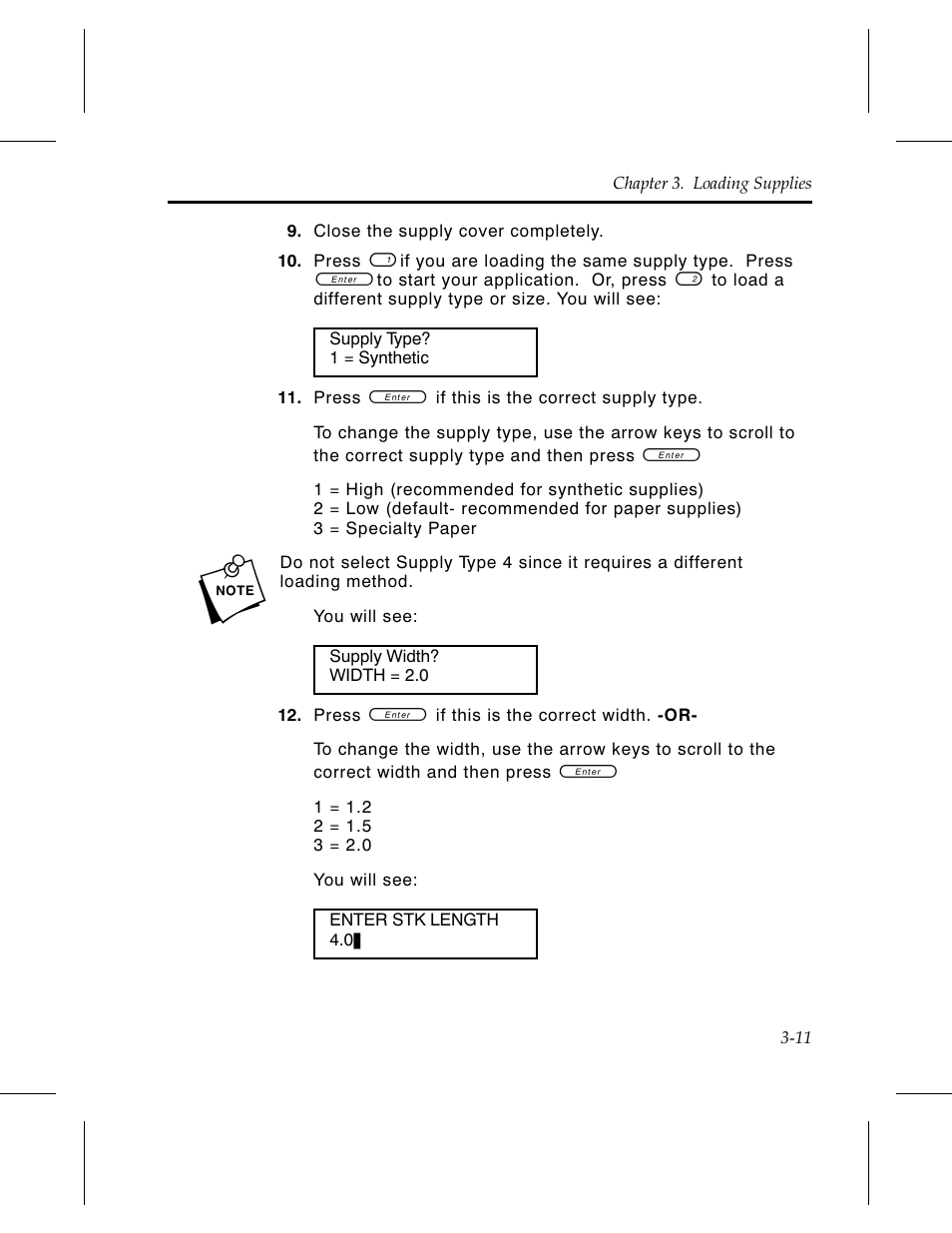 Avery Dennison 6030 Operator Handbook User Manual | Page 25 / 92