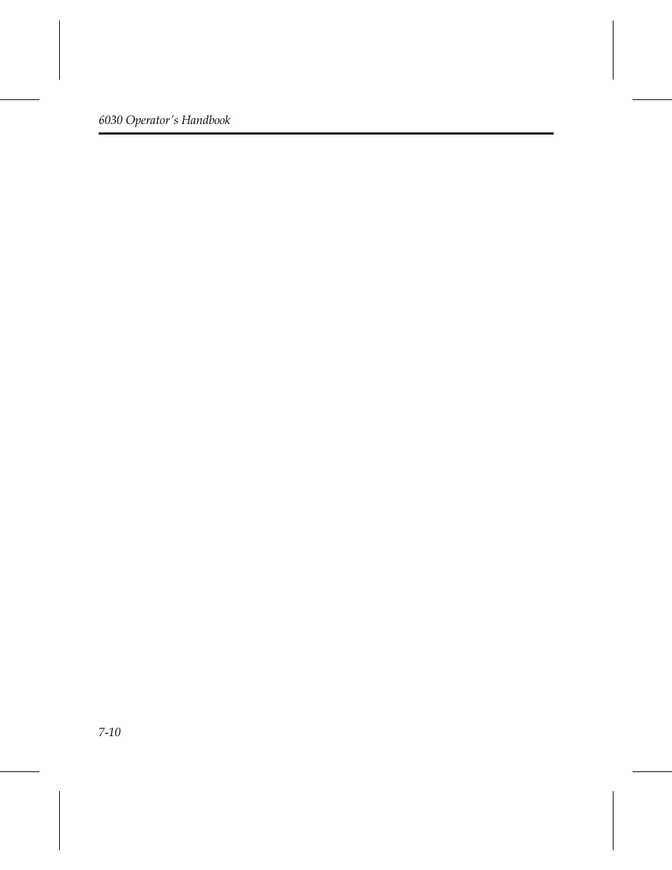 Avery Dennison 6030 Operator Handbook User Manual | Page 58 / 92