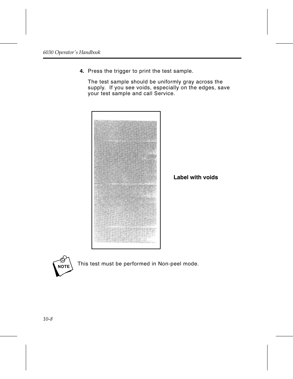 Avery Dennison 6030 Operator Handbook User Manual | Page 74 / 92