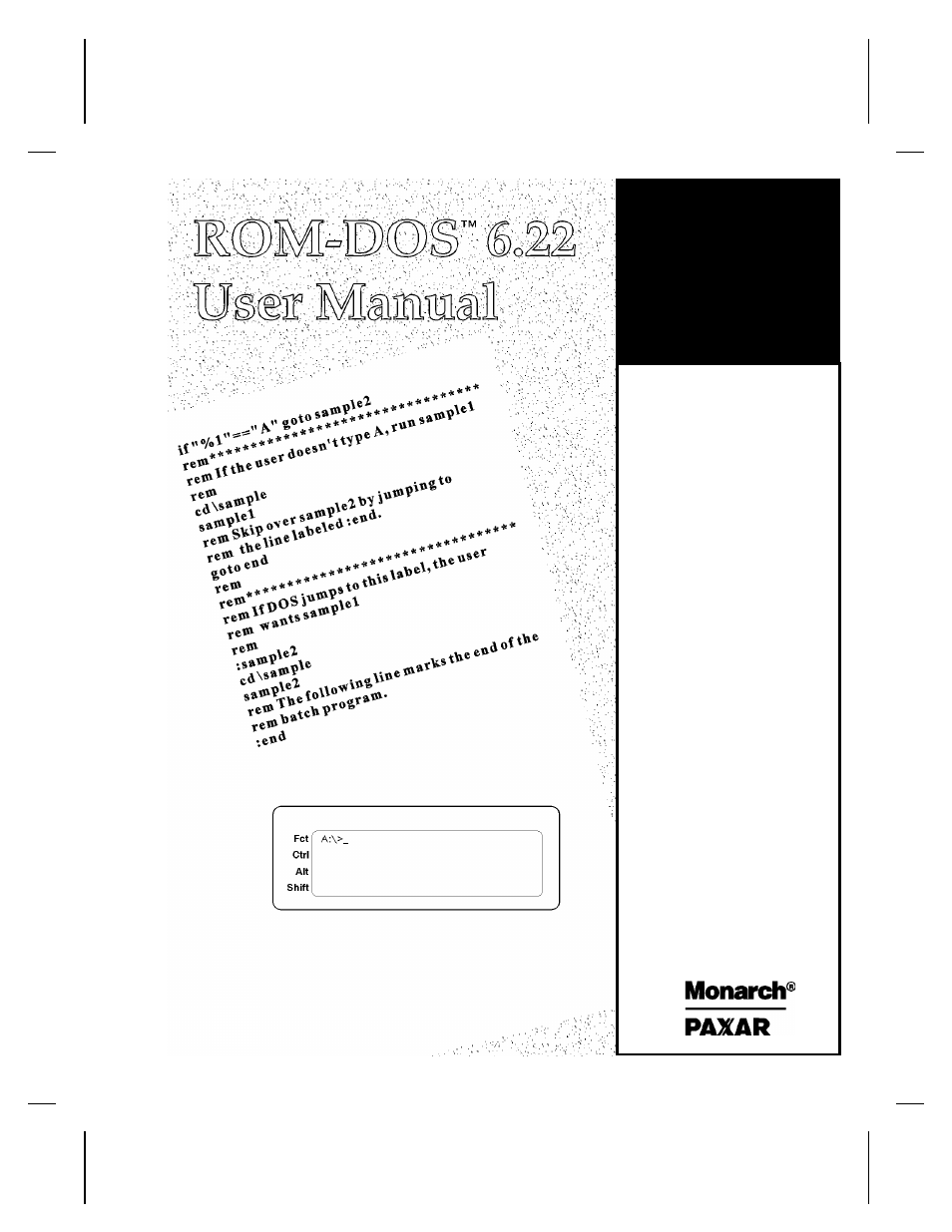 Avery Dennison 6035 Programmer Manual Rev.A 7/98 User Manual | 192 pages