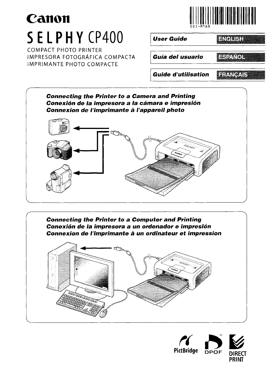 Canon SELPHY CP400 User Manual | 97 pages