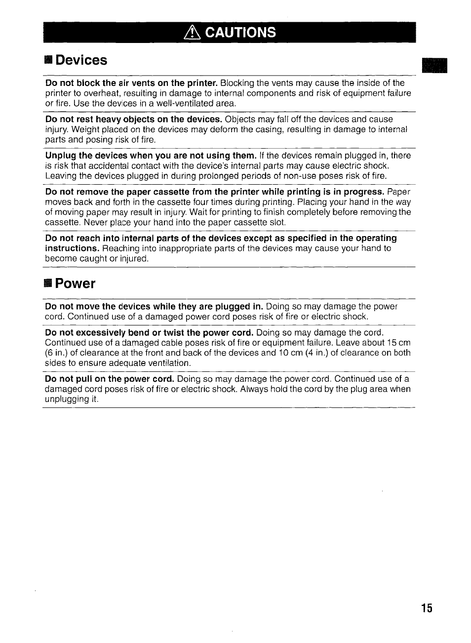 Canon SELPHY CP400 User Manual | Page 16 / 97