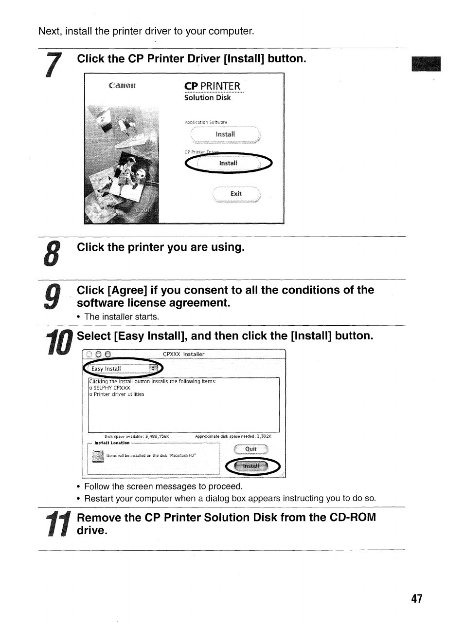 Canon SELPHY CP400 User Manual | Page 48 / 97