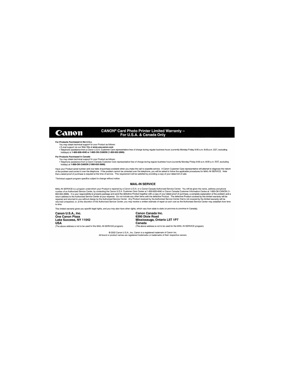 Canon SELPHY CP400 User Manual | Page 97 / 97