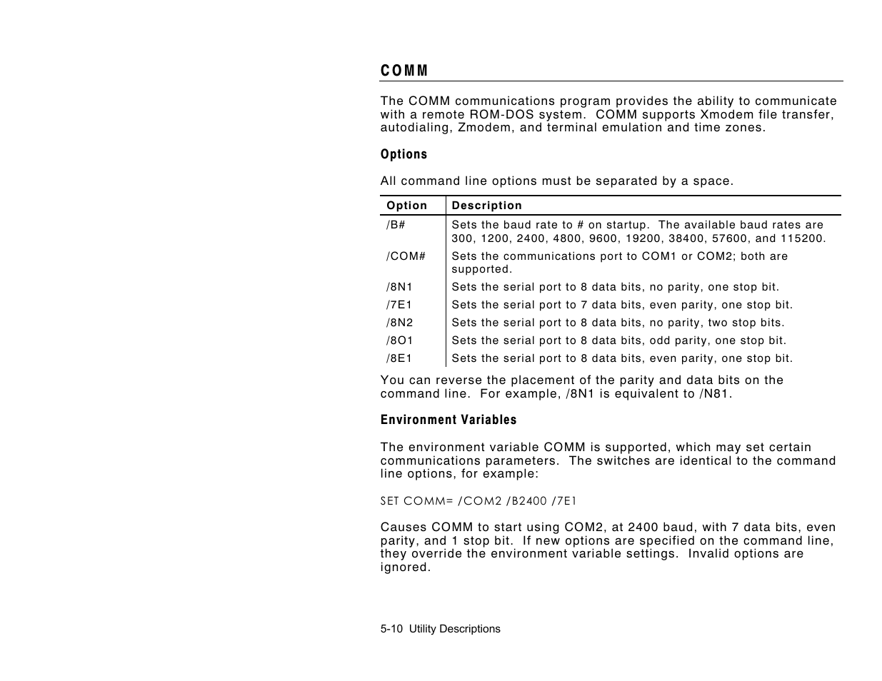 C o m m | Avery Dennison 6037 Rev. AA 3/04 Programmer Manual User Manual | Page 130 / 218